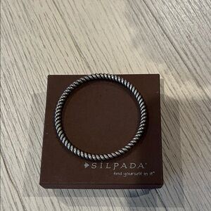 Silpada Twisted Silver Bracelet